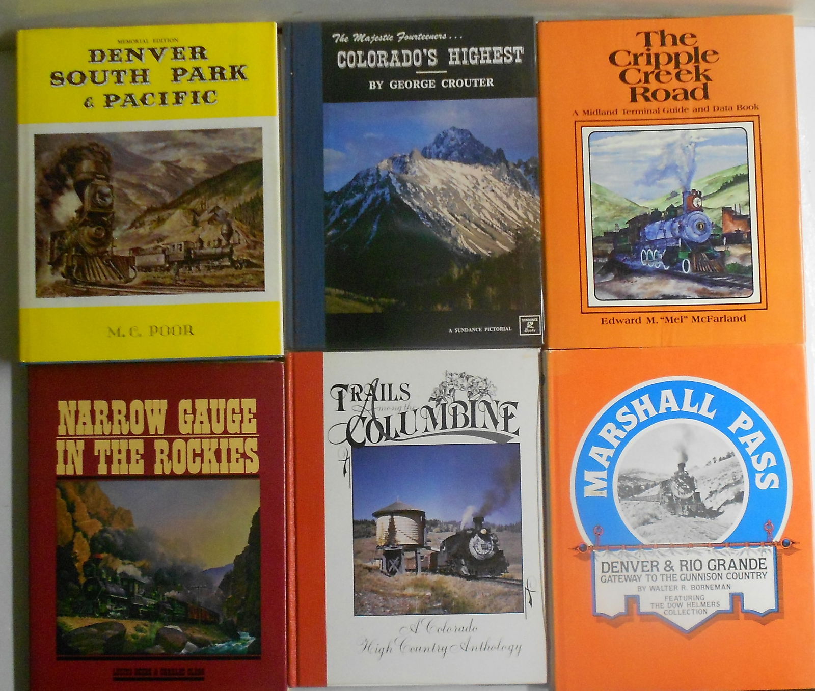 Railroad Books Colorado (6) DSP&P by Poor, Columbine (1 of 1)