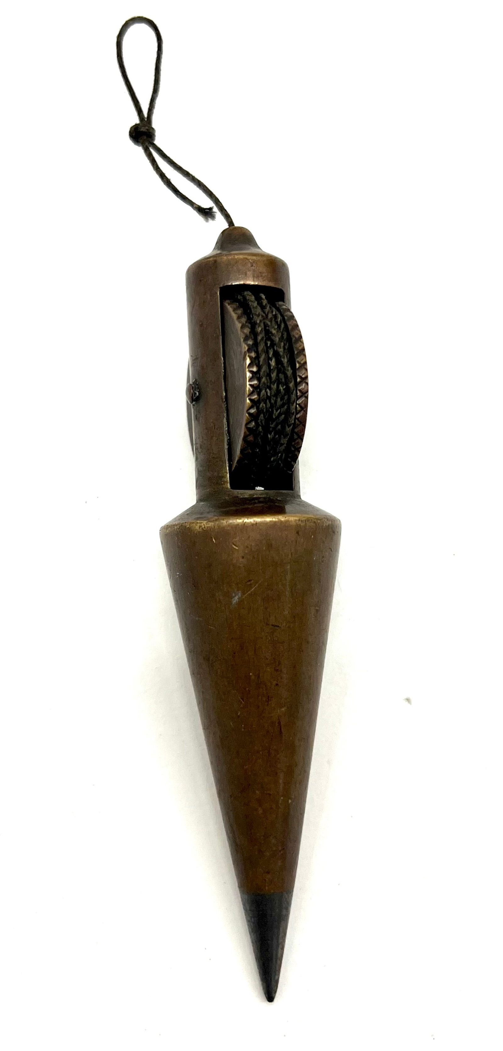 Small Plumb Bob With Spool: Small Plumb Bob with Spool 4" Long