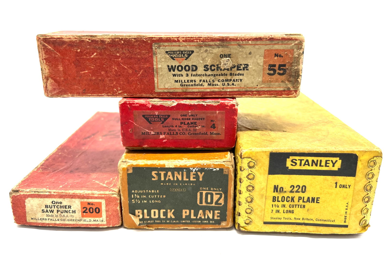 Five Boxed Tools (1 of 7)