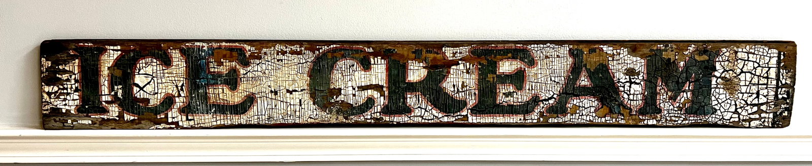 Country Ice Cream Painted Sign (1 of 3)