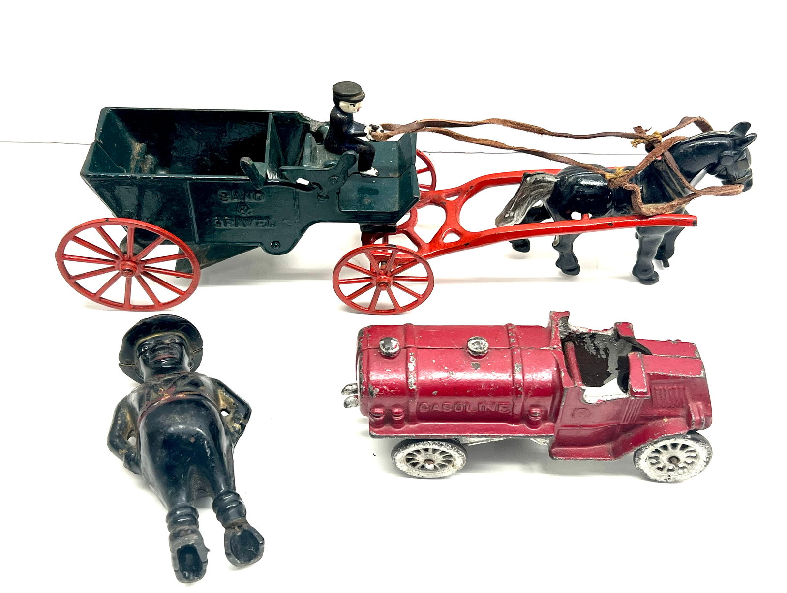 Three Cast iron Toys All As Is (1 of 7)