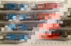 N Scale - Two 4 Packs Intermountain Custom Box Cars NH, B&M