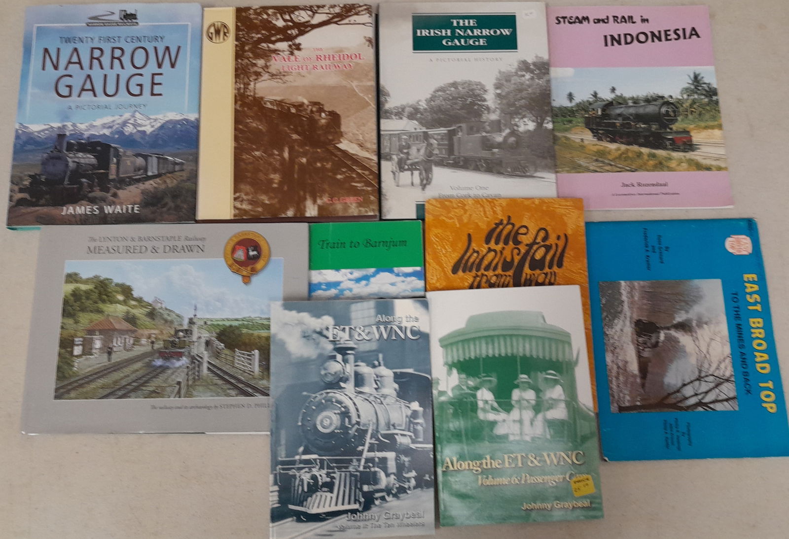 Railroad Books (10) Mixed titles (1 of 1)