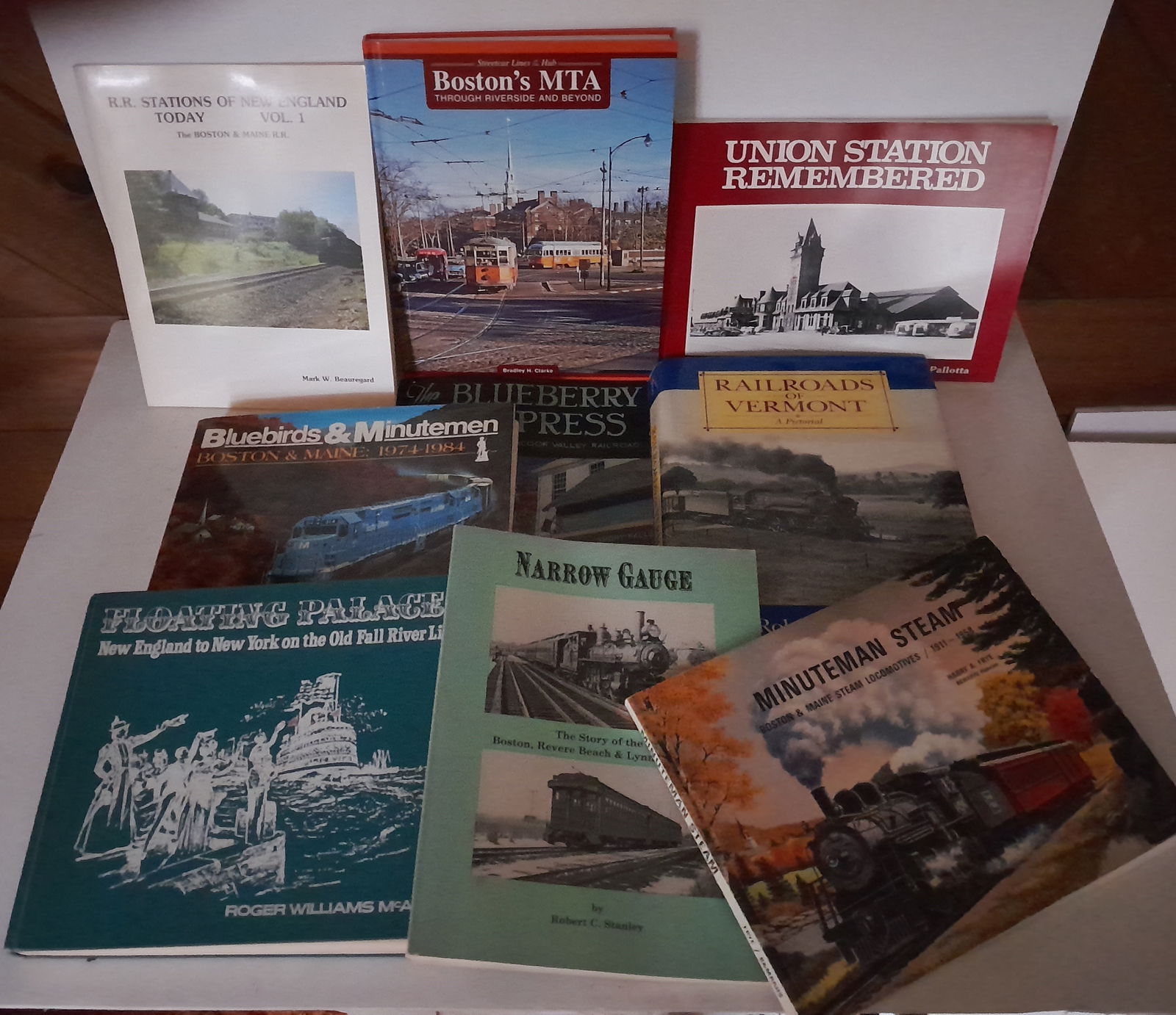 Railroad / Train Books New England (1 of 2)