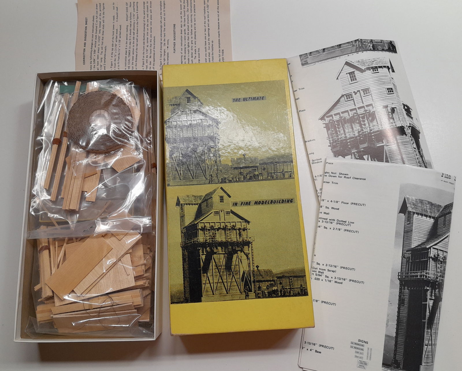 HO Scale FSM Kit #145 Coal Tower - craftsman (1 of 3)