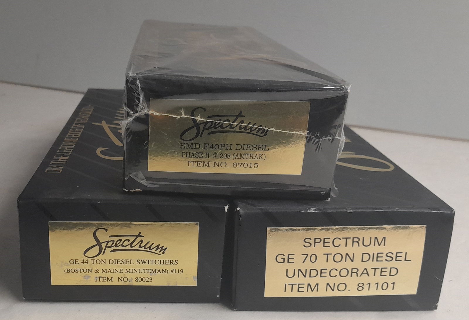 HO Scale 3 Bachmann Diesel Locomotives (1 of 2)