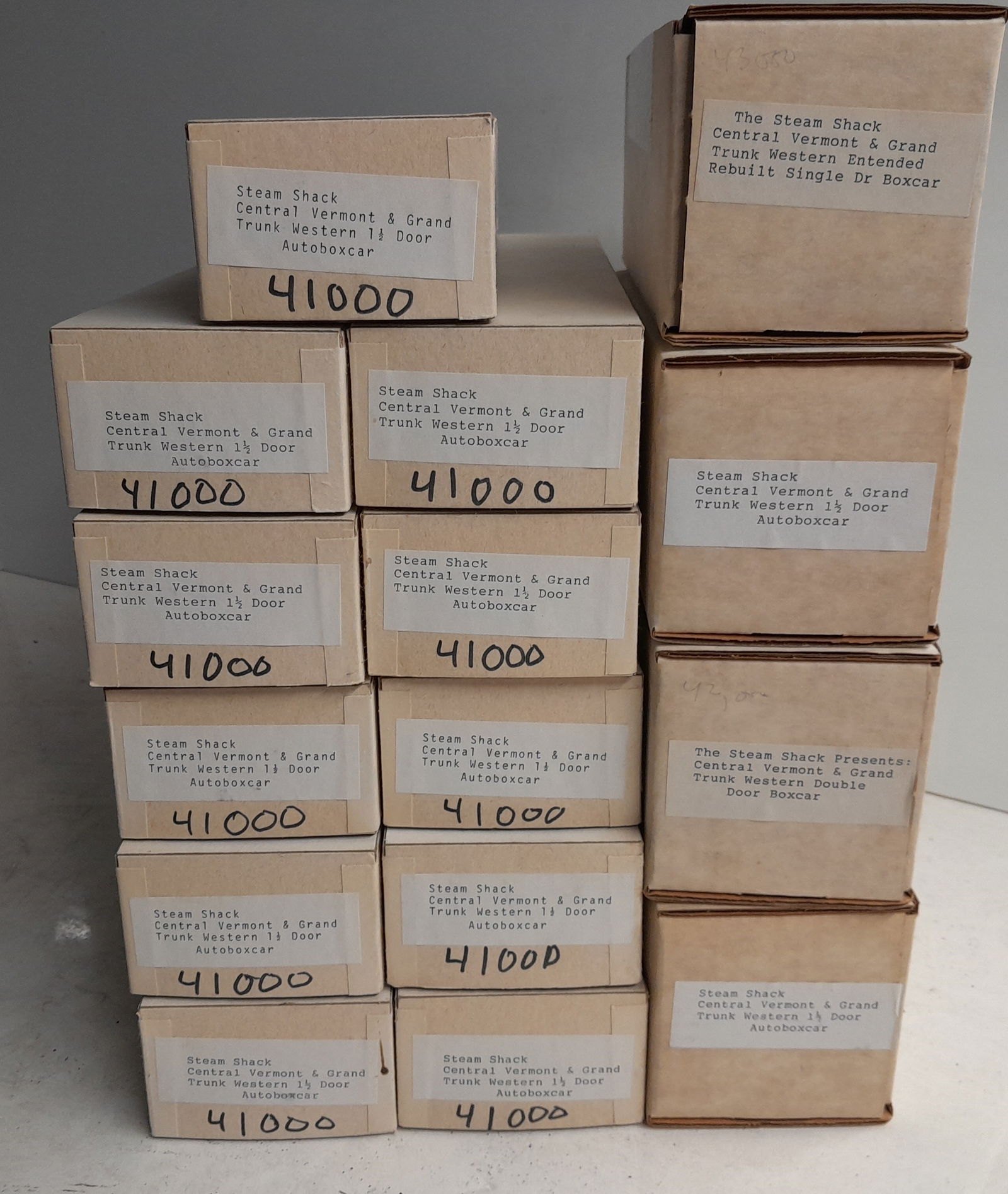 HO Scale Craftsman Car Kits (15) Steam Shack CV/GTW (1 of 2)