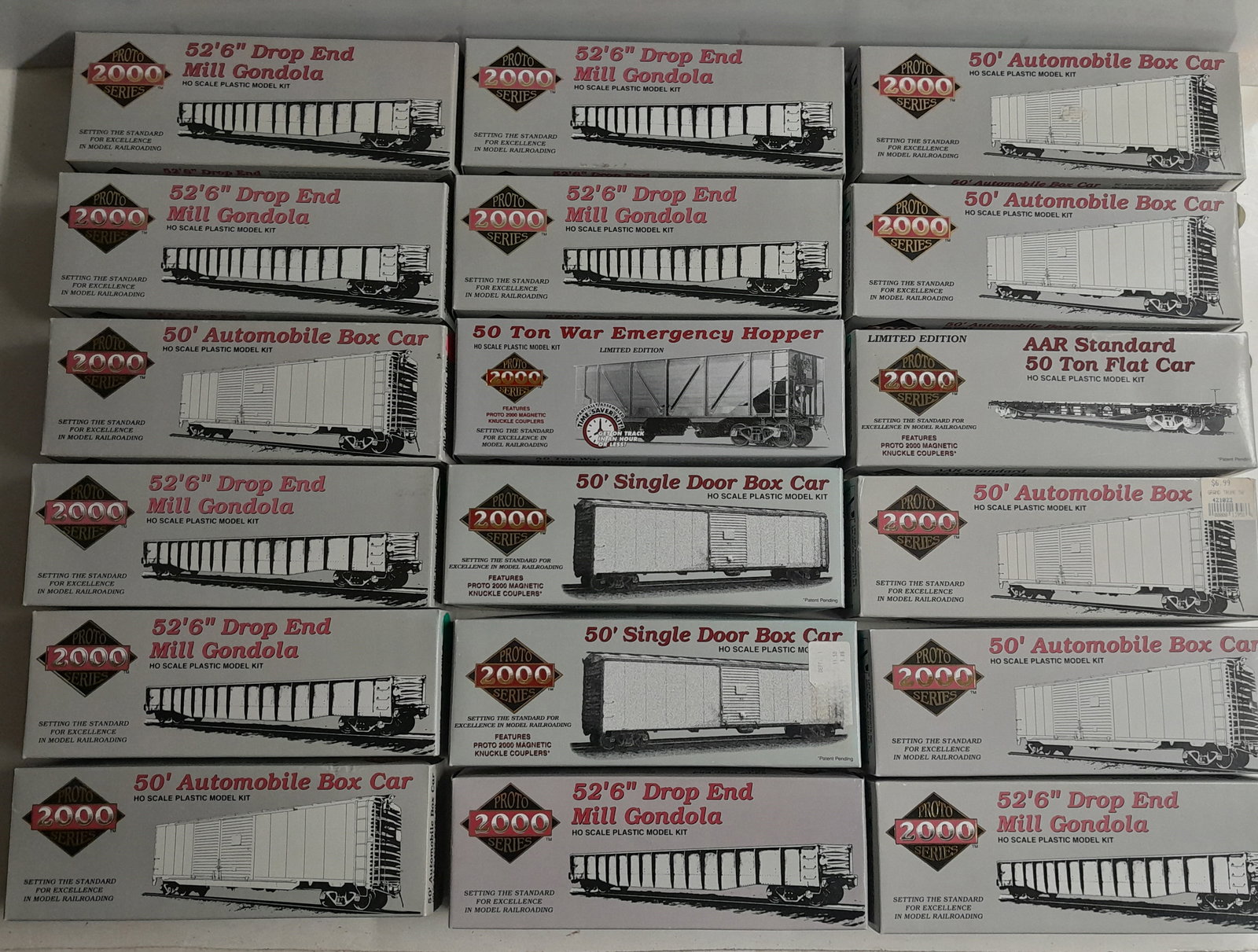 HO Scale P2K Built Freight Car Kits (18) (1 of 3)
