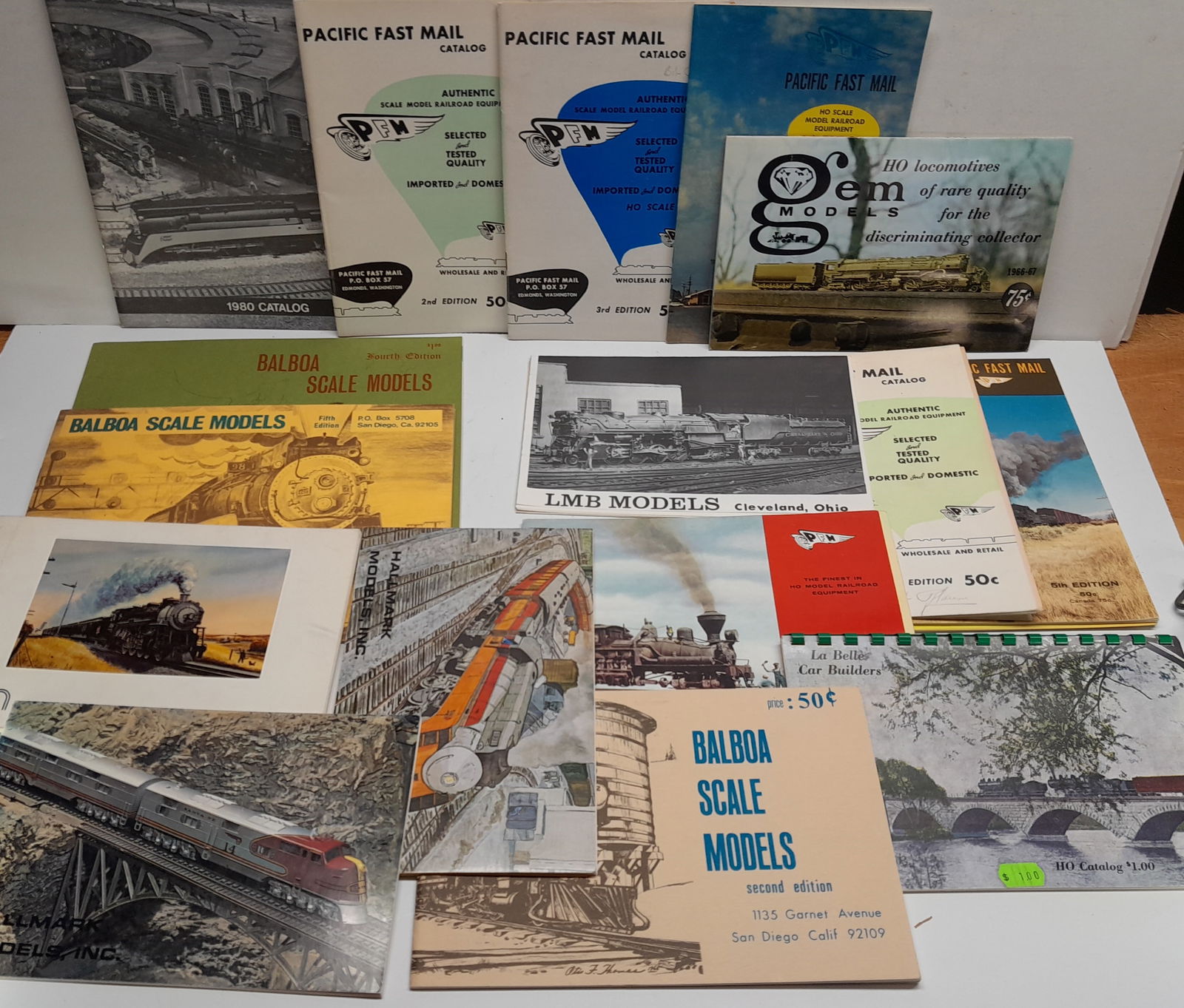 HO Scale Brass Importer Catalogs (24) (1 of 2)