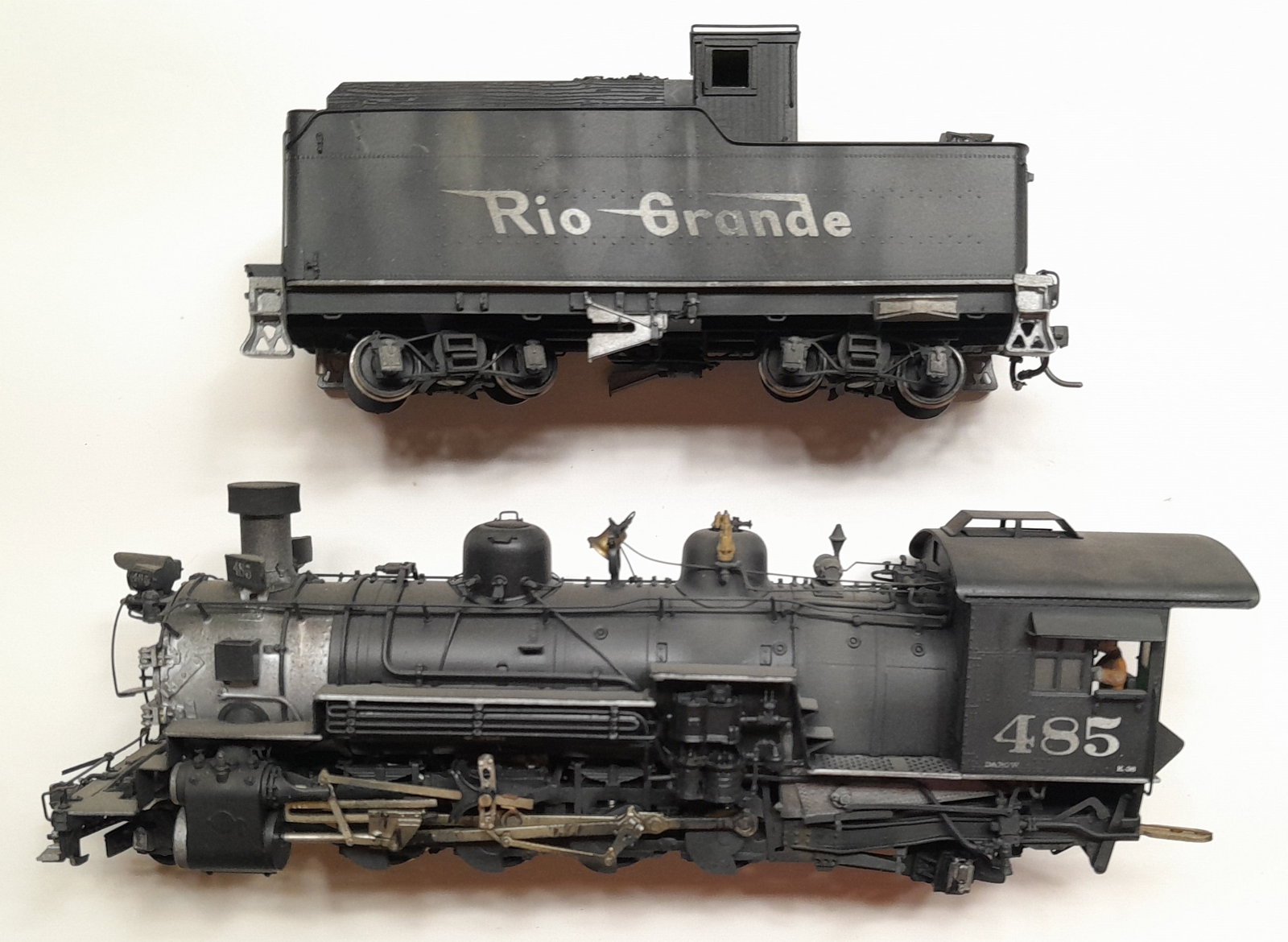 S Scale Brass Milestone/PBL D&RGW K-36 Pro Paint (1 of 6)