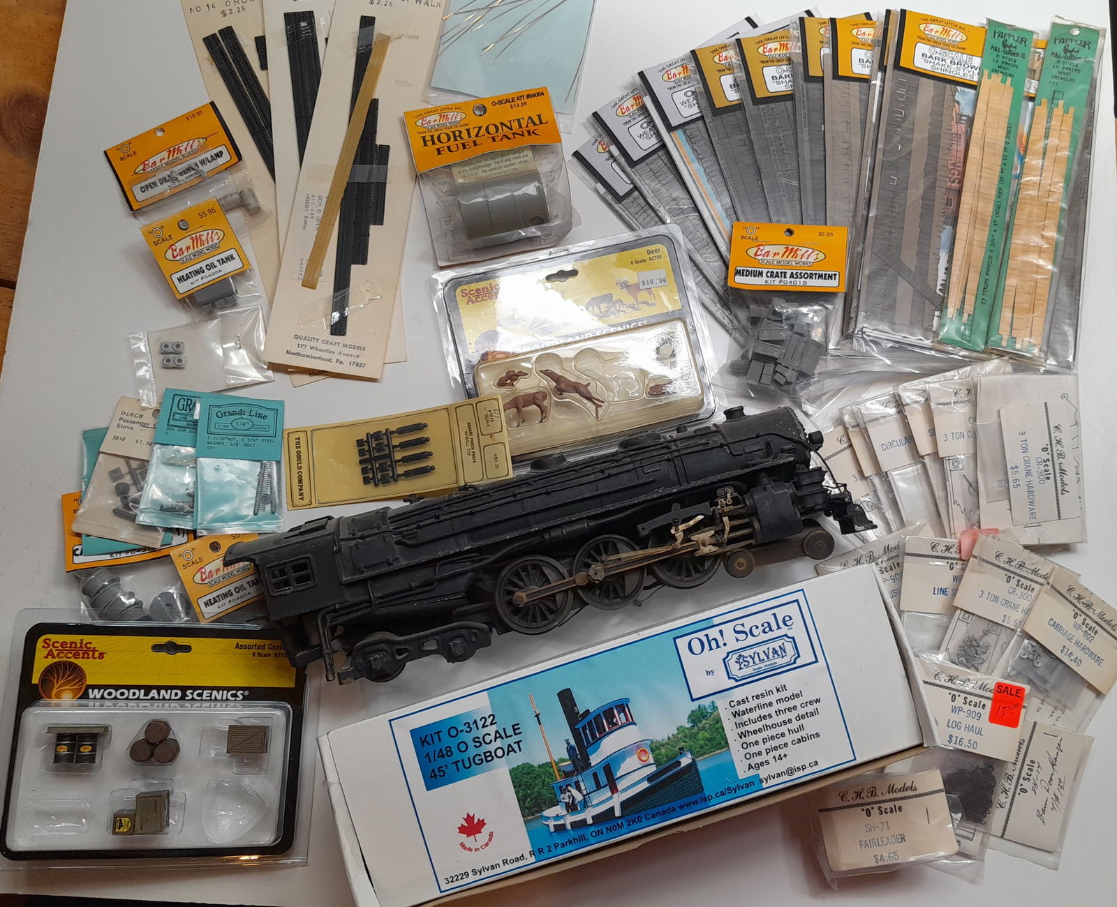 O Scale Bonanza - old 4-6-4, Kits, Accessories, more (1 of 3)