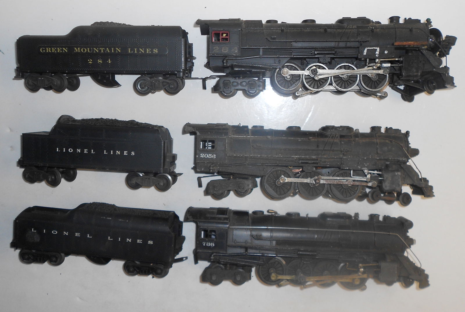 Lionel Steam Locomotives with Tenders (3) (1 of 3)