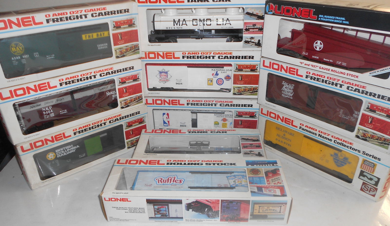 Lionel O Gauge Boxed Freight Cars (11) (1 of 3)