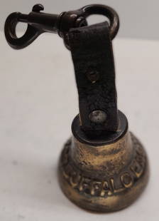 Buffalo East Side Street Railway Horse Car Bell: From Buffalo, New York a horse car bell from the Buffalo East Side Street Railway Company. We'll try to keep the consignor's history sheet with the bell.