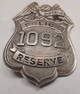 Buffalo Police Reserve Breast Badge #1092