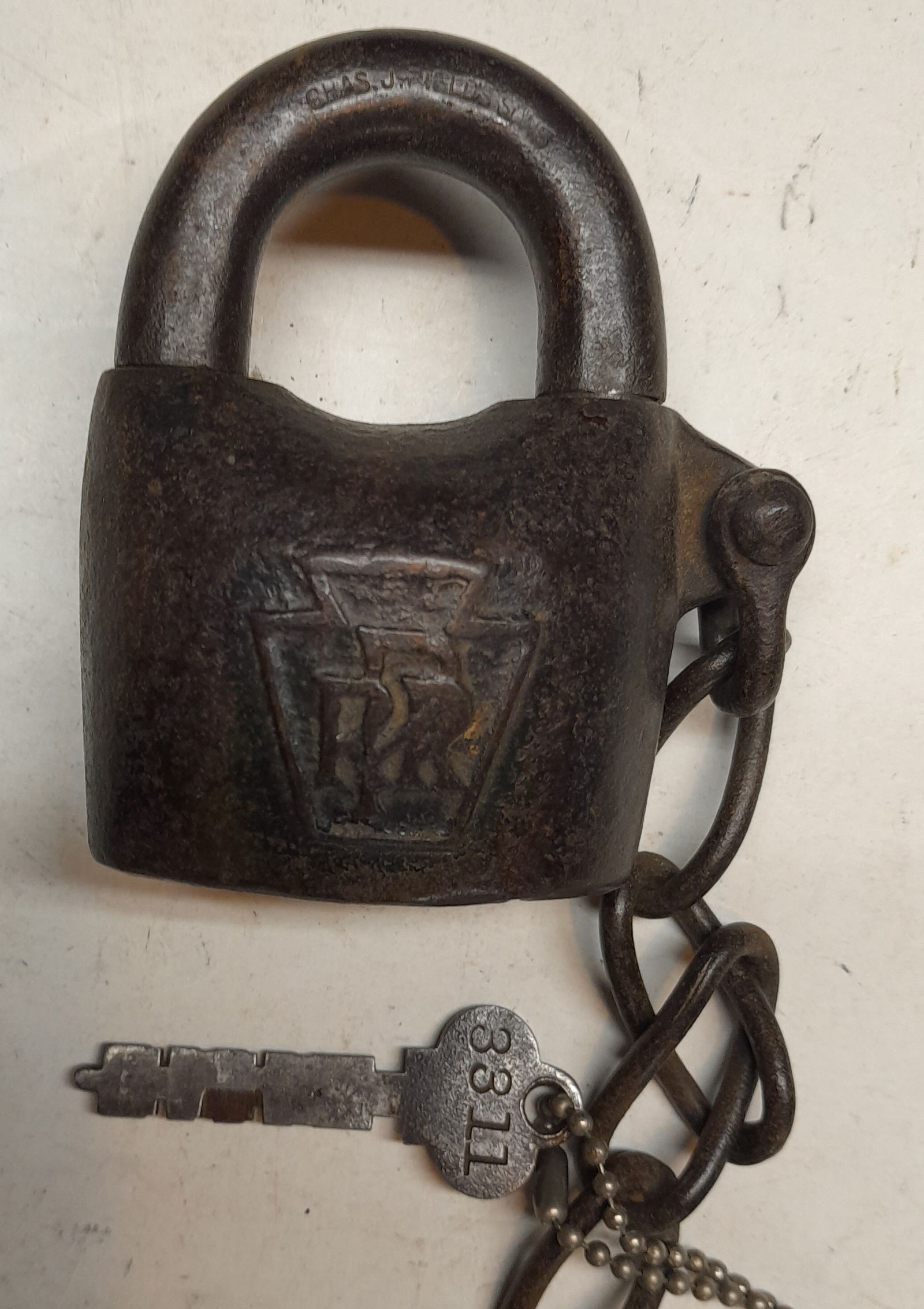 PRR  Potato Lock Field's & Sons & Operating Key (1 of 5)