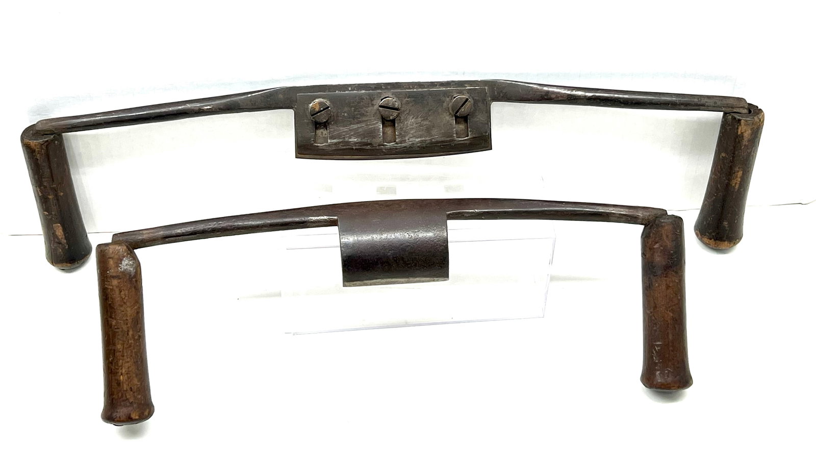 Pair of unusual drawknives (1 of 3)