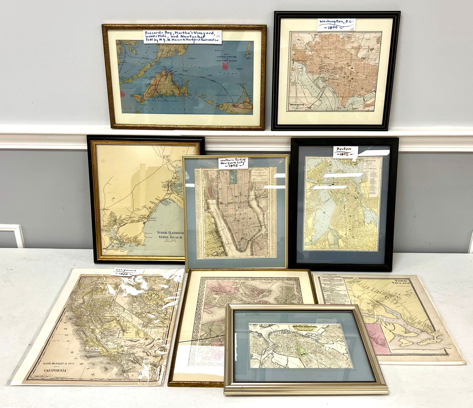 Grouping Of Framed Maps (1 of 7)