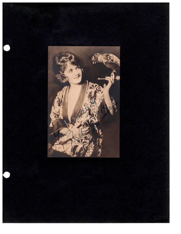 Billie Burke Autogr. (1 of 1)