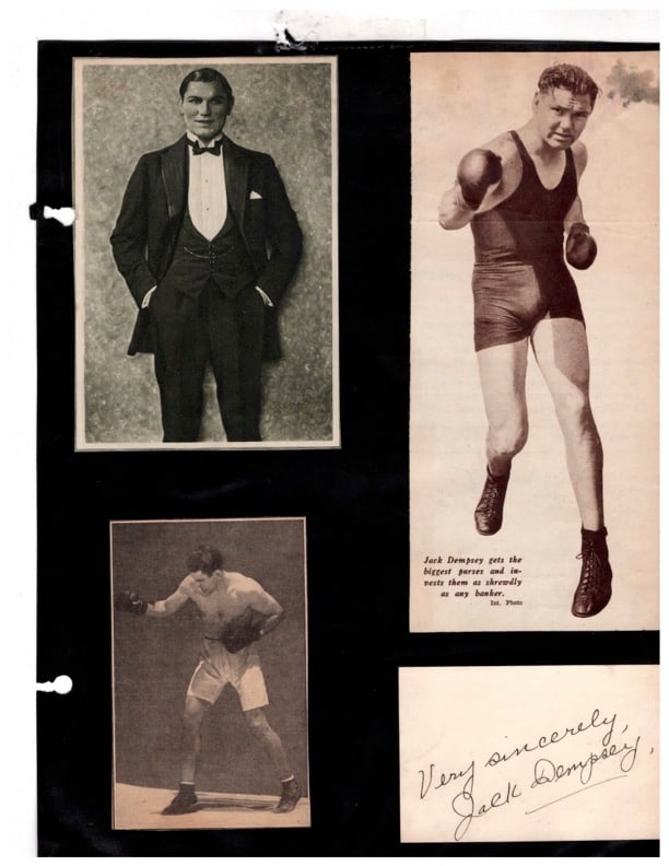 Jack Dempsy Autogr. (1 of 1)