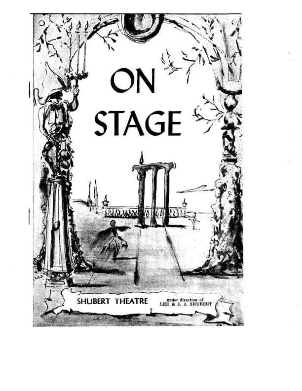 On Stage Autographed Program (1 of 4)