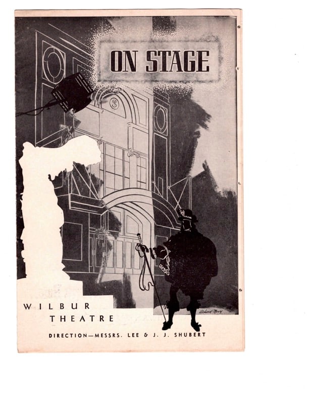 On Stage Autographed Program (1 of 4)