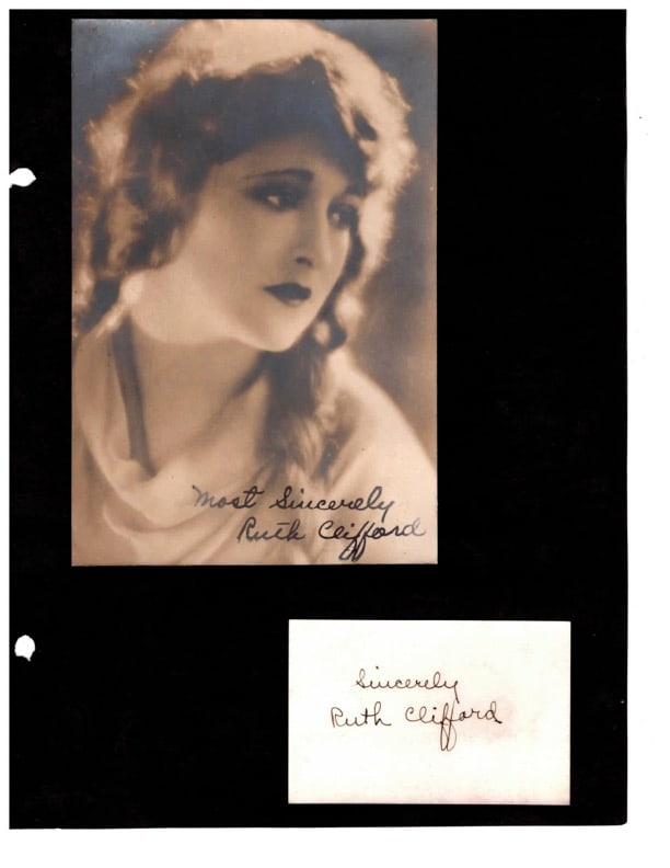 Autograph Ruth Clifford (1 of 1)