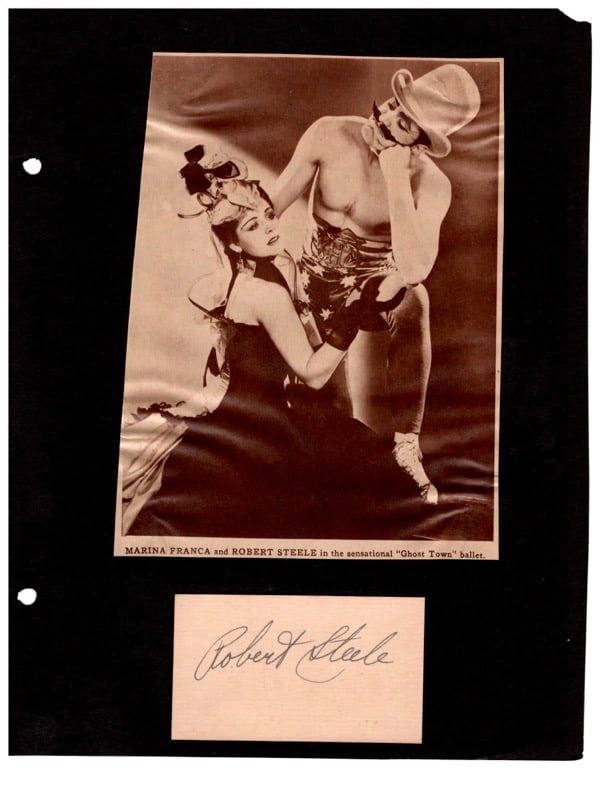 Autograph Robert Steele (1 of 1)