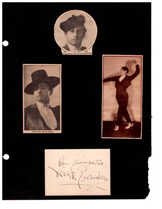 Two Autographs Vincent Escudero & Jorg Fasting (1 of 2)