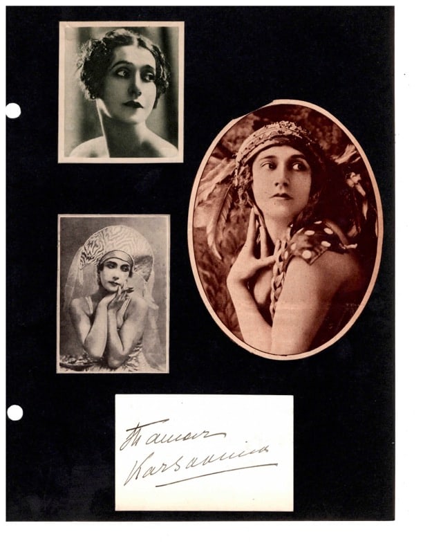 Autograph Thamar Karsavina (1 of 1)