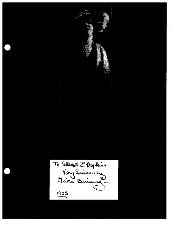 Autograph Faire Beriecey (1 of 1)