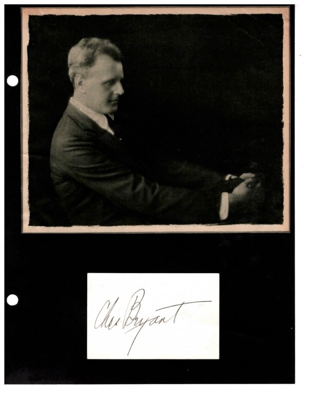Autograph Charles Bryant (1 of 1)