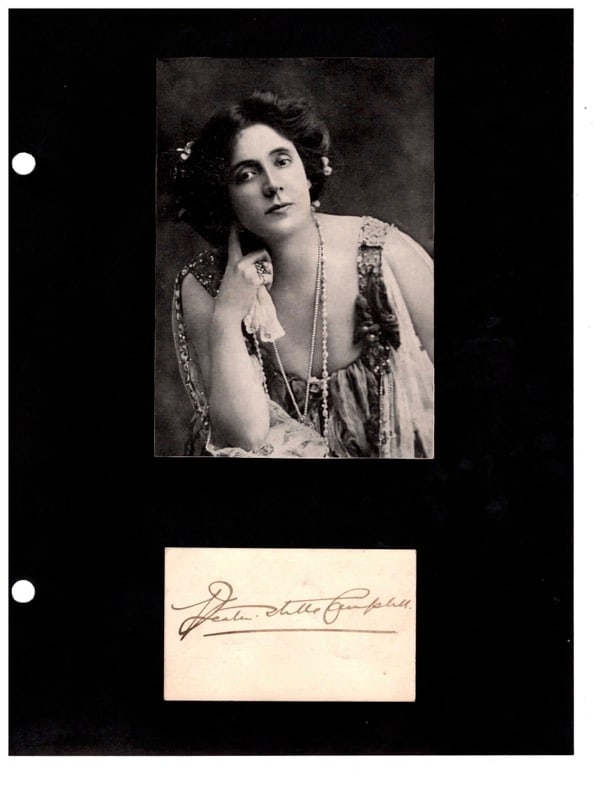 Autograph Beatrice Stella Campbell (1 of 1)
