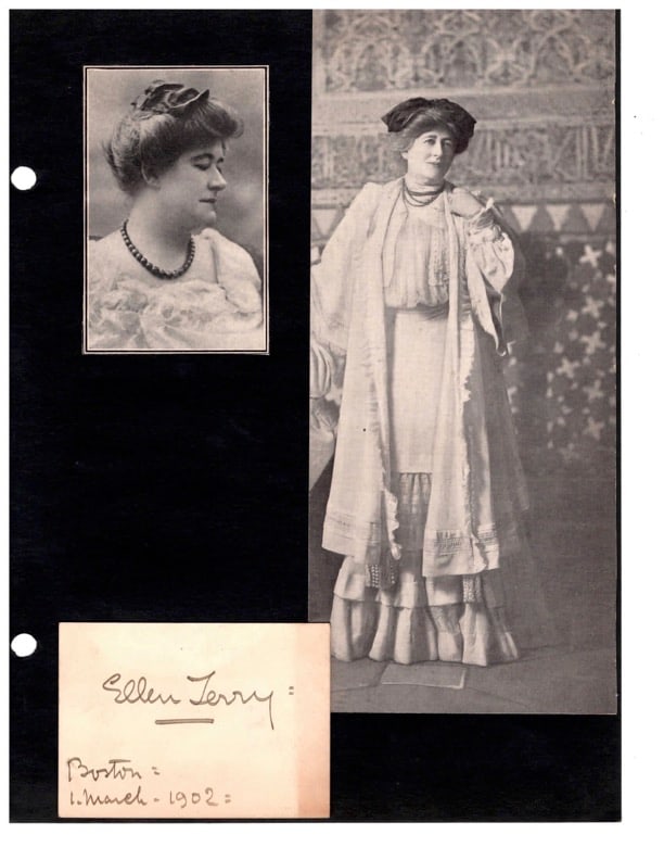 Autogragh Ellen Terry (1 of 1)