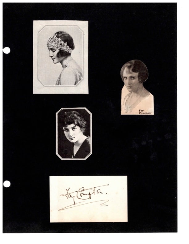 Autograph Fay Compton (1 of 1)