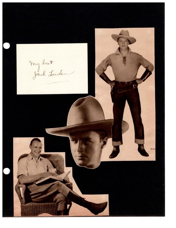 Autograph Jack Luden (1 of 1)