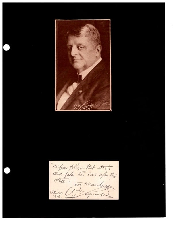 Autograph William Seymour (1 of 1)
