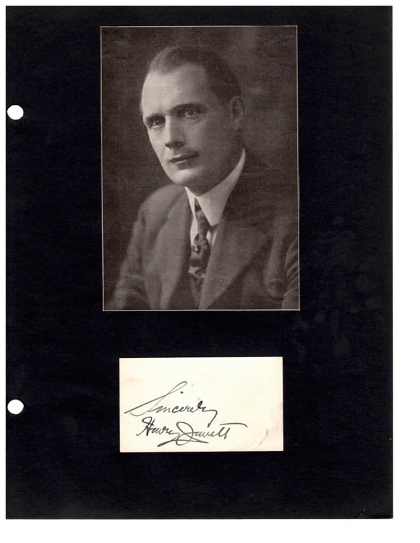 Autograph Henry Jewett (1 of 1)