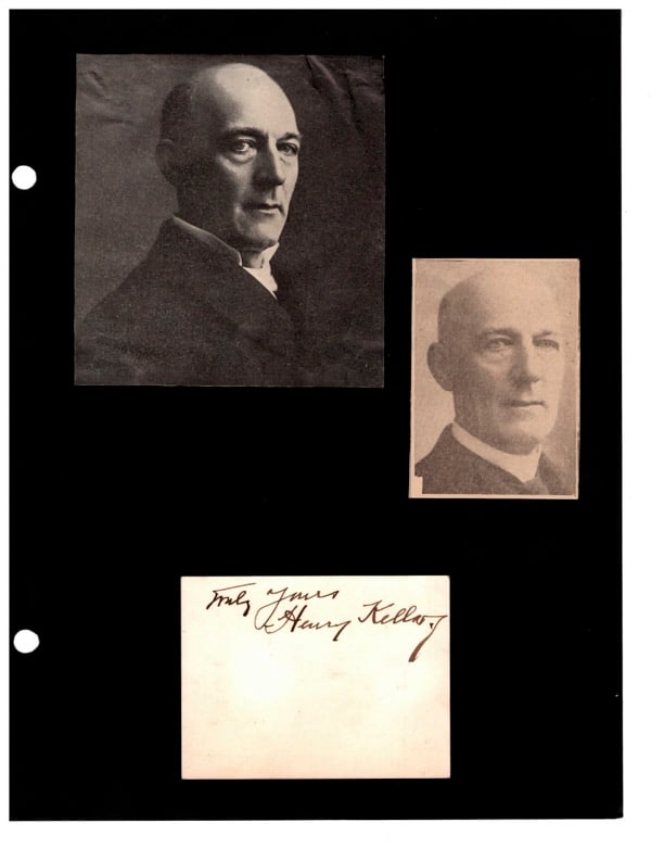 Autograph Harry Kellogg (1 of 1)