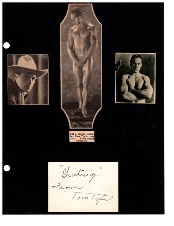 Autograph Tom Taylor (1 of 2)