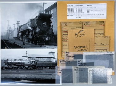 Photo Negatives: LVRR and Misc. (132) see pics for detail