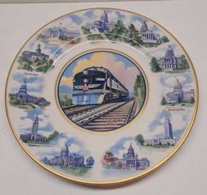 MoPac "State Capitols" Service Plate - Syracuse China