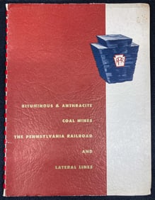 Pennsylvania RR 1956 Booklet of Coal Mines and Facilities