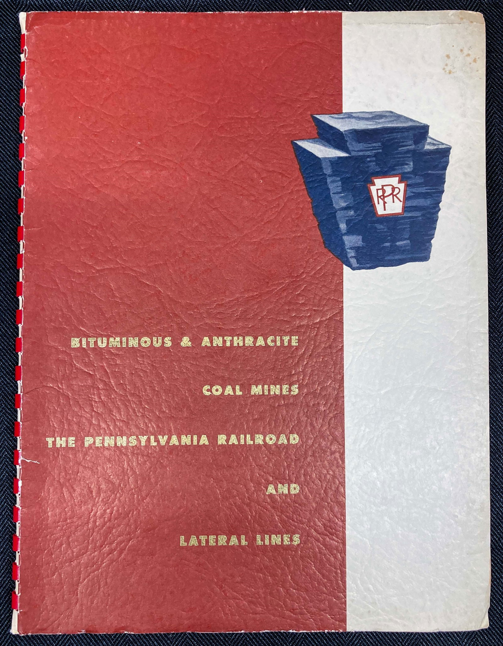 Pennsylvania RR 1956 Booklet of Coal Mines and Facilities (1 of 9)