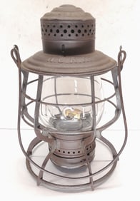 Northern Central Railway Lantern with nice NCR Cast Globe