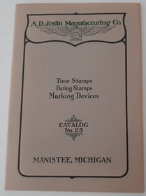 Joslin Manufacturing Company Illustrated Catalog