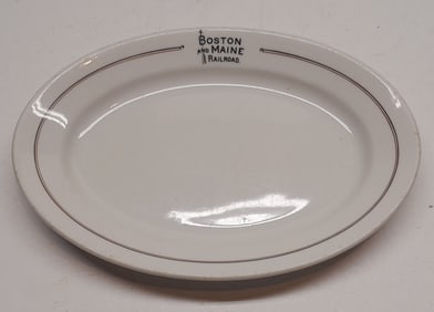 Boston & Maine Railroad "Bar Harbor" Pattern China Platter