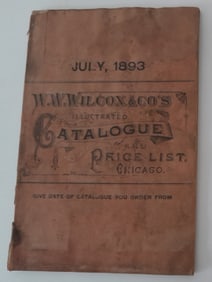 1893 W. W. Wilcox & Company Illustrated Catalog