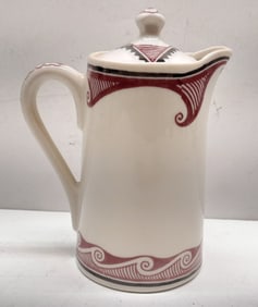 Santa Fe Railroad "Mimbreno" China Chocolate Pot