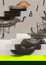 CM&StP RY Brasstop Bellbottom Lantern CC Globe